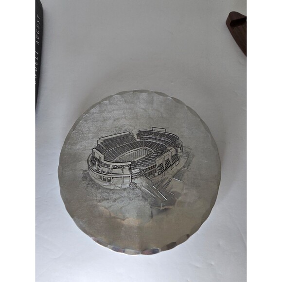 Penn State Nittany Lion Stadium Wendell August Forge Collector's Plate Display - Picture 8 of 12
